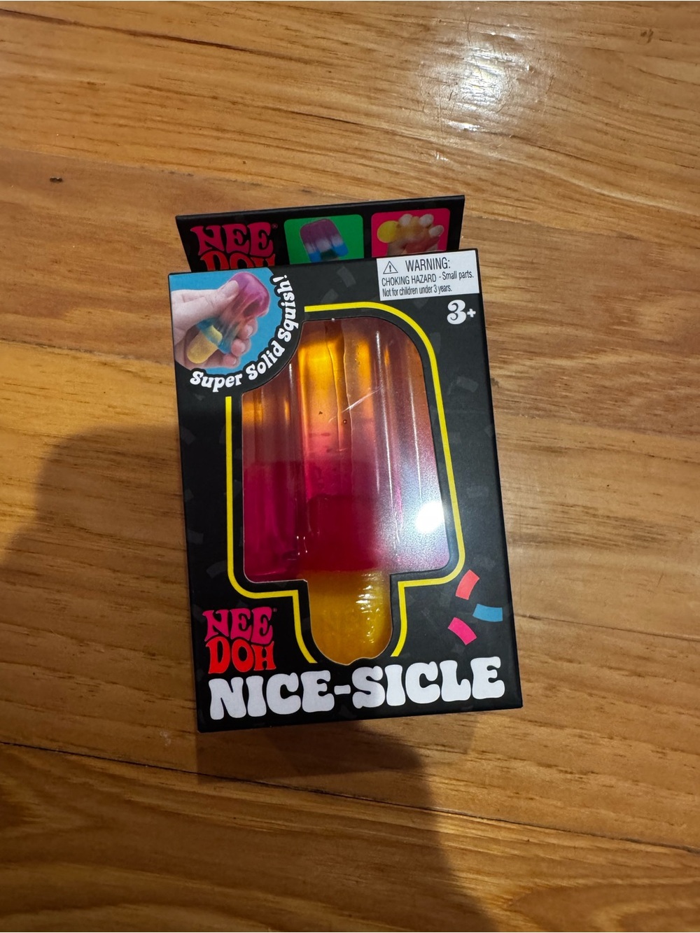 Nice-Sicle Popsicle Squishy Toy - Pink & Orange